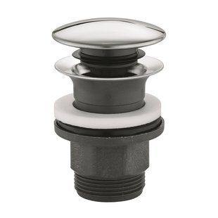 Донний клапан для раковин Grohe 1 1/4" з переливом 40824000
