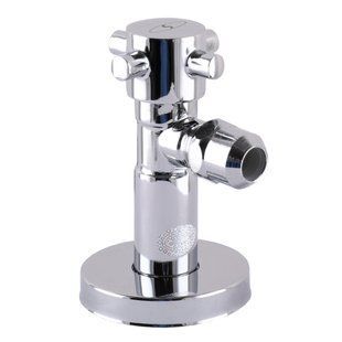 Кран напівобертовий кутовий з цангою SOLOMON 1/2&Prime;х 3/8&Prime; Retro 7077