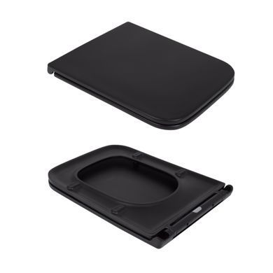 Унітаз підвісний Qtap Gemini безободковий з сидінням Soft-close QT2533076EUQMB
