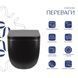 Унітаз підвісний Qtap Gemini безободковий з сидінням Soft-close QT2533076EUQMB