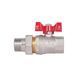 Кран кульовий "Американка" Thermo Alliance Standart прямий 3/4" ВЗ SD220W20