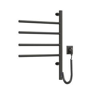 Рушникосушка Arabesque 480х600 Sensor з таймером, чорний муар