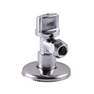 Кран кульовий кутовий ARCO 1/2&Prime;х 3/8&Prime; DE610-660 AntiLime ( 2 шт,)