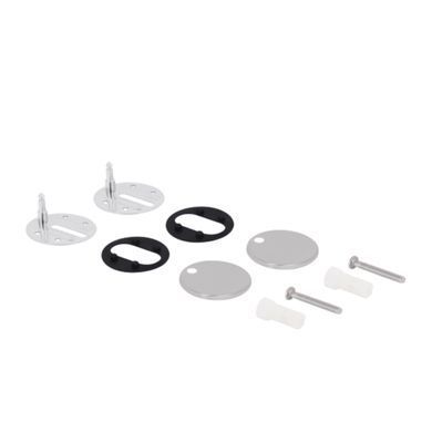 Сидіння для унітаза (Tern 490) 435x344x50 мм, Matt Black, з мікроліфтом, Slim Duroplast, Quick Release QTSC179MB47354 Qtap