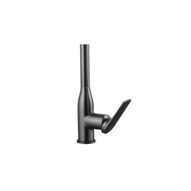 Комплект кухонна мийка Kroner Schwarze-6350HM PVD + змішувач Graz-GRP030 + дозатор Spender-026