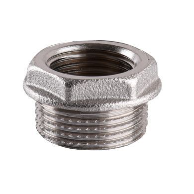 Футорка 3/4&Prime;х1/2&Prime;ЗВ нікельована А0702А(нк)