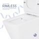 Унітаз-компакт Qtap Crow Eco безобідковий з сідінням Soft-close QTCRO27W48750