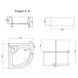 Душовий піддон Lidz KAPIELKA ST90x90x41
