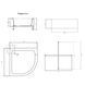 Душовий піддон Lidz KAPIELKA ST90x90x26