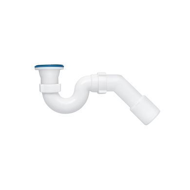 Сифон для душового піддона ANIplast 1 1/2"х40 мм прямотечійний з гнучкою трубою 40х40/50 Е116EU