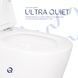 Унітаз підвісний Qtap Scorpio безободковий Ultra Quiet з сидінням Soft-close QT14332380AW
