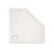 Душовий піддон Qtap Diamond 301112 100x100x12 см + сифон