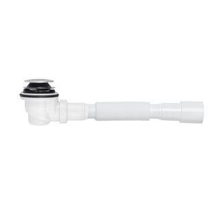 Сифон для душового піддона Kroner KRP - ST08 1 1/2"x60, D-64 з системою Сlick-Сlac, з гнучкою трубкою 40/50 мм