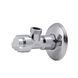 Кран приладовий буксовий Icma 1/2" х3/8" кутовий №519